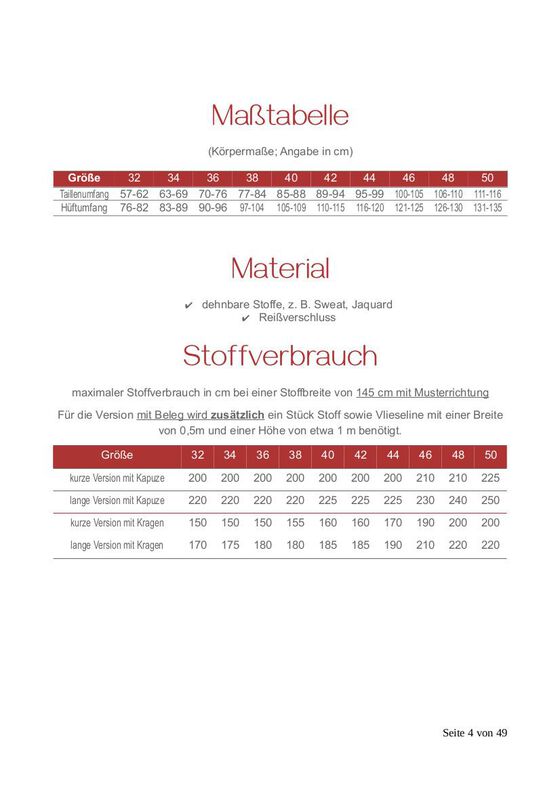 Jacke / Mantel "WohlfühlimPUHls" Gr. 32 - 50 image number 7