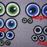 runde Augen für Kuscheltiere Bettschlagen Stickdatei  thumbnail number 4