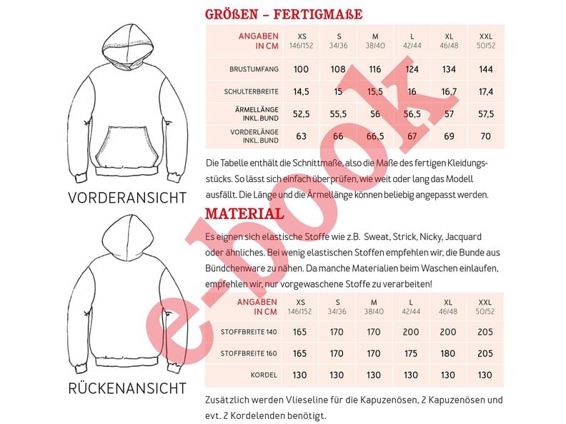 FRAU JONA - oversized Hoodie XS-XXL image number 6