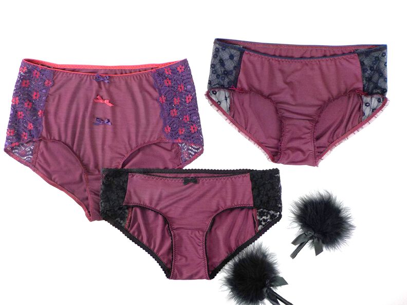 Pantys, "3 Varianten", Anleitung & Schnittmuster, Gr. 32-50 image number 5