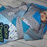 Baby Kapuzendecke nähen E-Book Decke für Babys thumbnail number 7