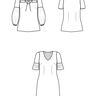 Bluse oder Kleid ALEXANE PDF-A4, A0 und BEAMER thumbnail number 2