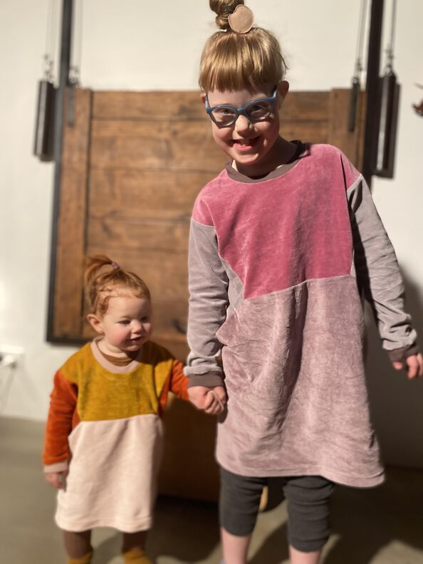 Oversize-Kleid/Pulli Muckelig Gr.80-164 image number 7