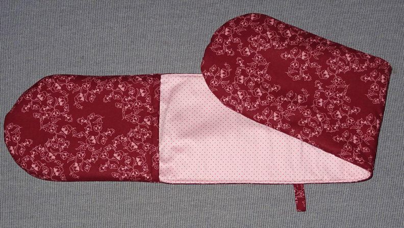 Ofenhandschuh doppelter Topflappen - nähen OHNE Schrägband image number 9