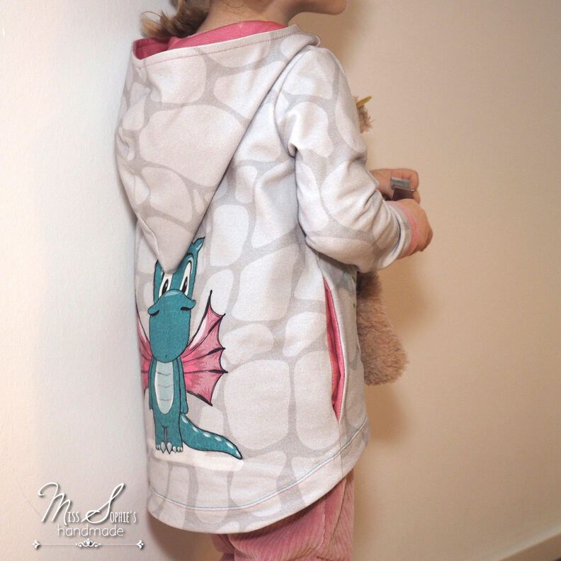 *COOLKIDSGOESHOODIE* Anleitung Longhoodie Hoodie Pullunder image number 10