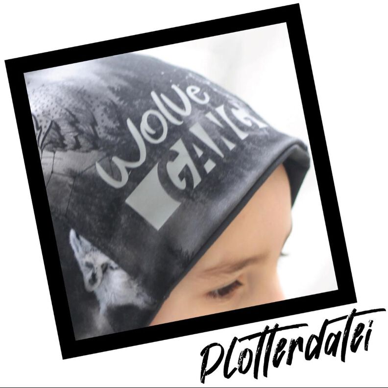 Plotterdatei #8 Wolve Gang Statement digitale Vorlage image number 1