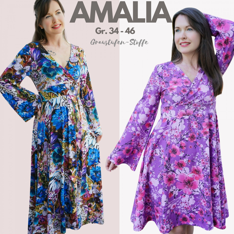 Schnittmuster Kleid „Amalia" als Ebook image number 1