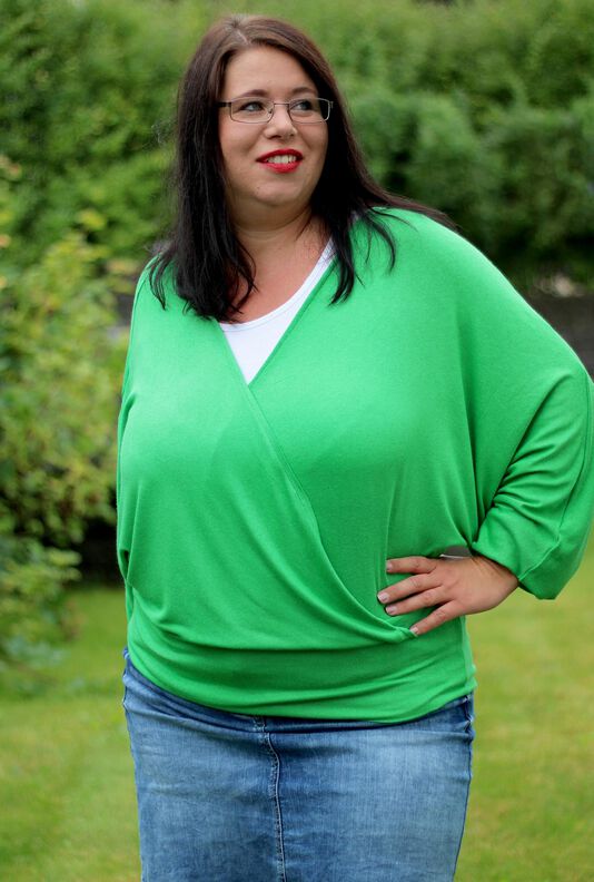 Pullover ACAI (34-56) Schnittmuster Wickeloptik Damen image number 5