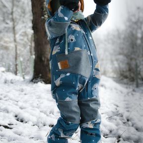 BEAMER + A0 lovely outdoor overall 50-128 Softshellanzug