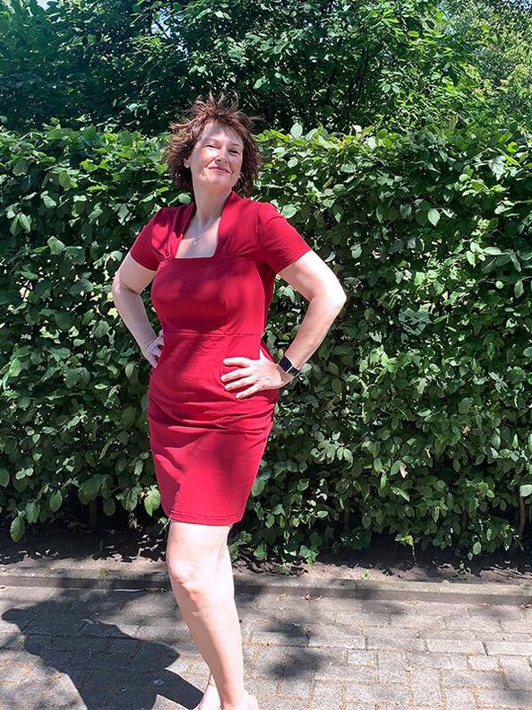 GINETTE- Shirt oder Kleid PDF-A4, A0 und BEAMER image number 6