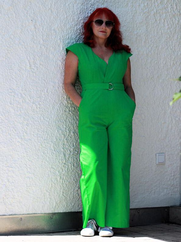 Petite KEVIA- Jumpsuit PDF-A4, A0 und BEAMER image number 8