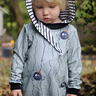 E-Book Hoodie Asymmetrie Gr. 68 - 98 thumbnail number 7