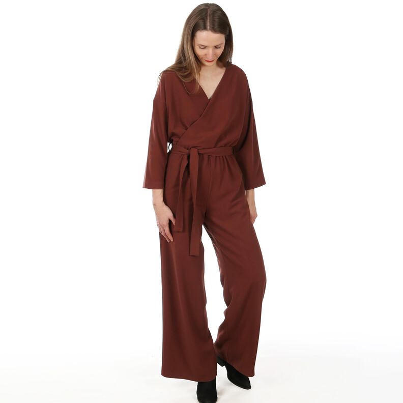 FRAU ZITA  - Jumpsuit in Wickeloptik  XS-XXL image number 5