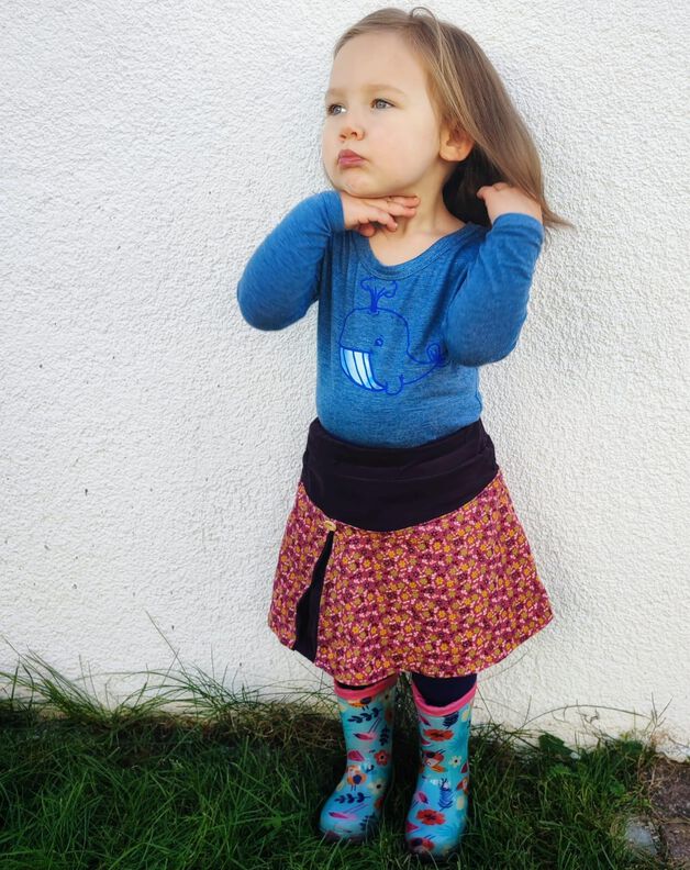 Kinderrock "Miss Tiffi" (Webware-) Rock 74 - 164 image number 2