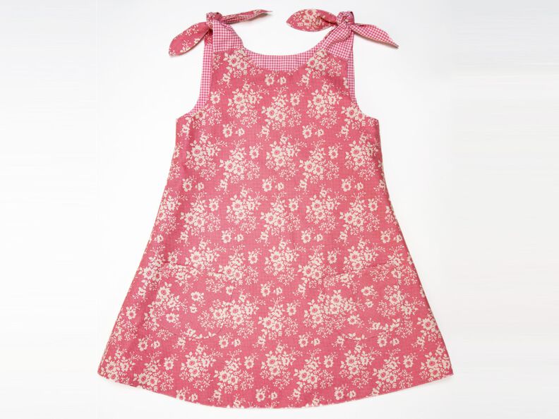Schnittmutser Mädchenkleid PDF Ebook, 3 Varianten-Gr. 74-152 image number 9