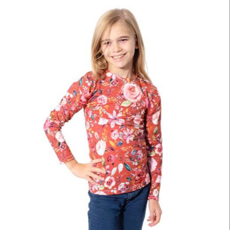 Shirt "JENNA" Nähanleitung und Schnitt Gr. 110-152 image number 1