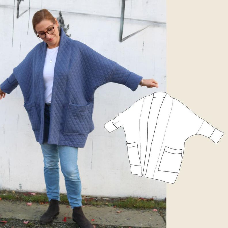 Kimono Jacket Women / Schnittmuster eBook image number 1