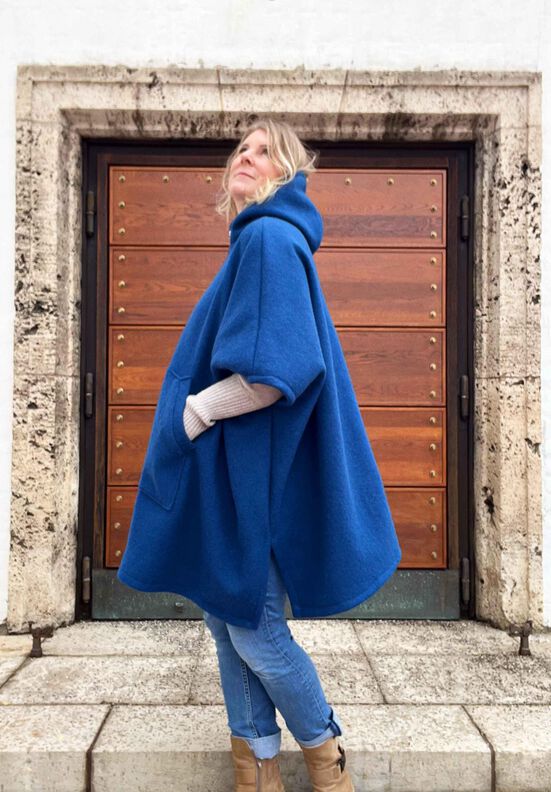 Oversize Poncho Cape HERA (S-M-L / 34-60)  image number 11