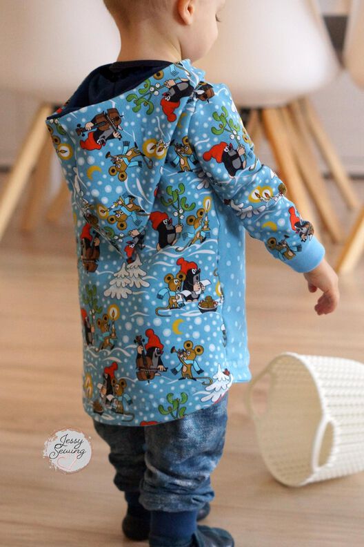 *COOLKIDSGOESHOODIE* Anleitung Longhoodie Hoodie Pullunder image number 4