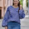 Bluse mit Ballonärmeln PETUNIA (34-58) Schnittmuster  thumbnail number 7