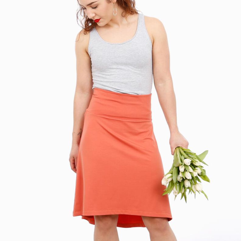 FRAU EVA - Vokuhila-Jerseyrock XS-XL image number 1