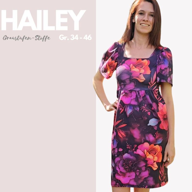 PDF-Schnittmuster: Kleid Hailey in den Gr. 34 - 50 image number 1