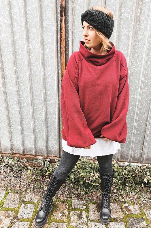 Pulloverkleid (34-58) MARILIA Super Oversize Sweater image number 3
