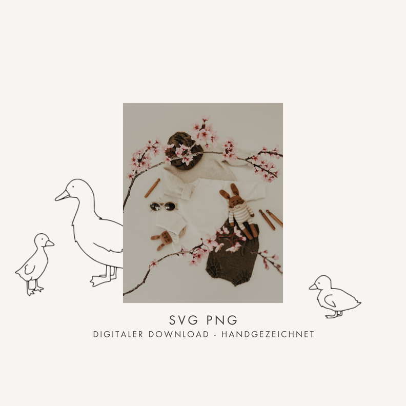 Plotter- und Laserdatei "GOOSE" SVG PNG image number 9
