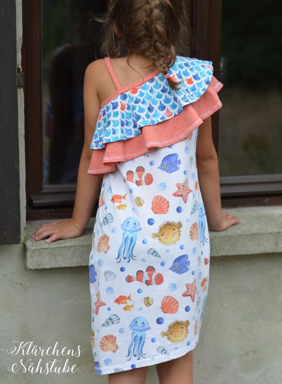 Offshoulder Kleid Spalina 86-164 image number 2