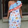 Offshoulder Kleid Spalina 86-164 thumbnail number 2