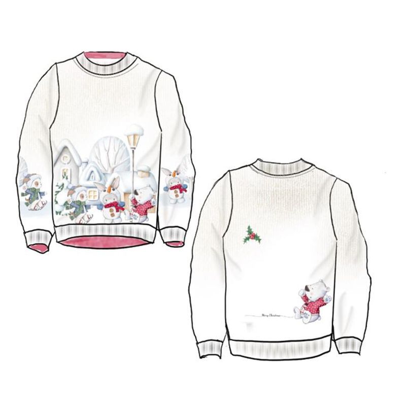 Schnittmuster Shirt Paula+Emil Gr. 80-140 + Motiv Hase image number 1