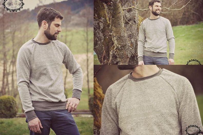 Ebook Schnittmuster Billund Basicpullover Herren image number 3