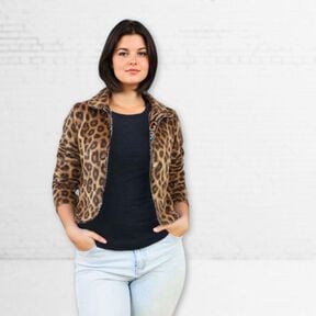 Schnittmuster Crop Jacke Clara Gr. 34-54 - einfach 