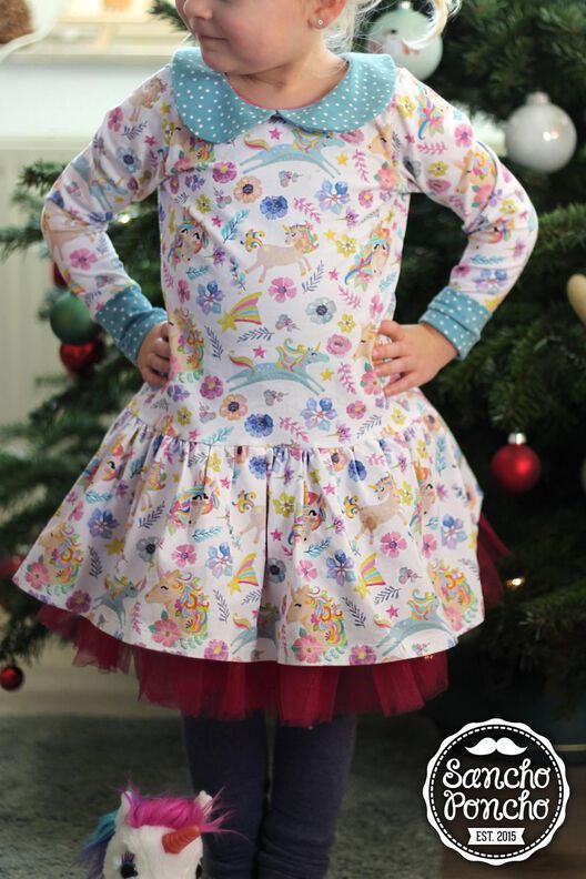 Casual little Lady Dress - Schnittmuster Kleid Gr.86-122 image number 1