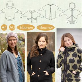 Pinia Jacke: Jacke, Cardigan, Pullover für Damen, Gr. 32-54 