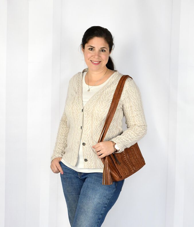 Ebook / Schnittmuster lillesol women No.59 Basic-Strickjacke image number 3