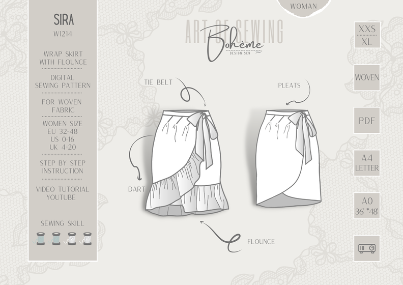 SIRA.wickelrock | Damen | 32-48 image number 8