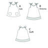  Schnittmuster Kleid für Mädchen in 3 Modellvarianten thumbnail number 8