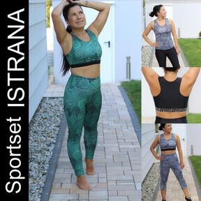 Ebook Sportset ISTRANA BH/Top, Leggins Gr. 34-48