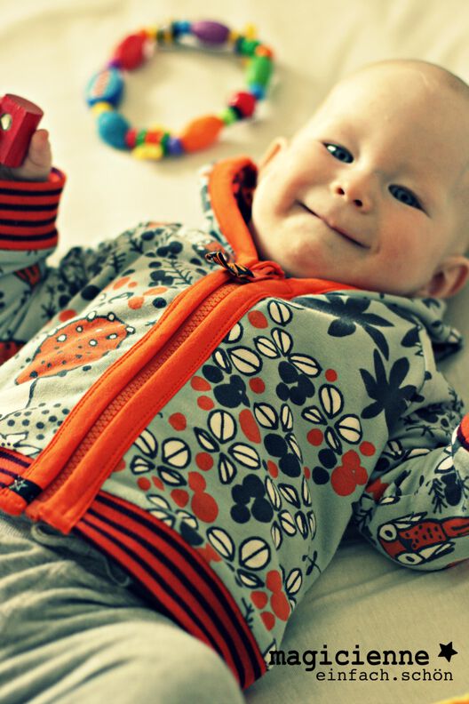 Baby-Kapuzenjacke / Nähanleitung und Schnittmuster image number 4