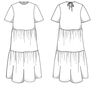 Schnittmuster nach Maß für ein Sommerkleid mit Raffung thumbnail number 7