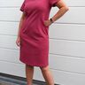 Kleid Etuikleid Rundhals- / V-Ausschnitt KLASIK ♥ Gr. 34-56 thumbnail number 8