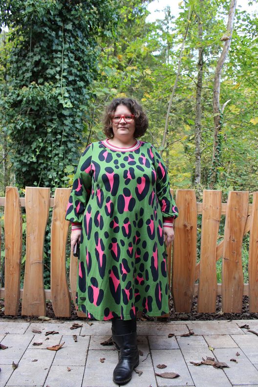 Kleid, Tunika A-Linie DELICIA CURVY (46-60)  image number 2