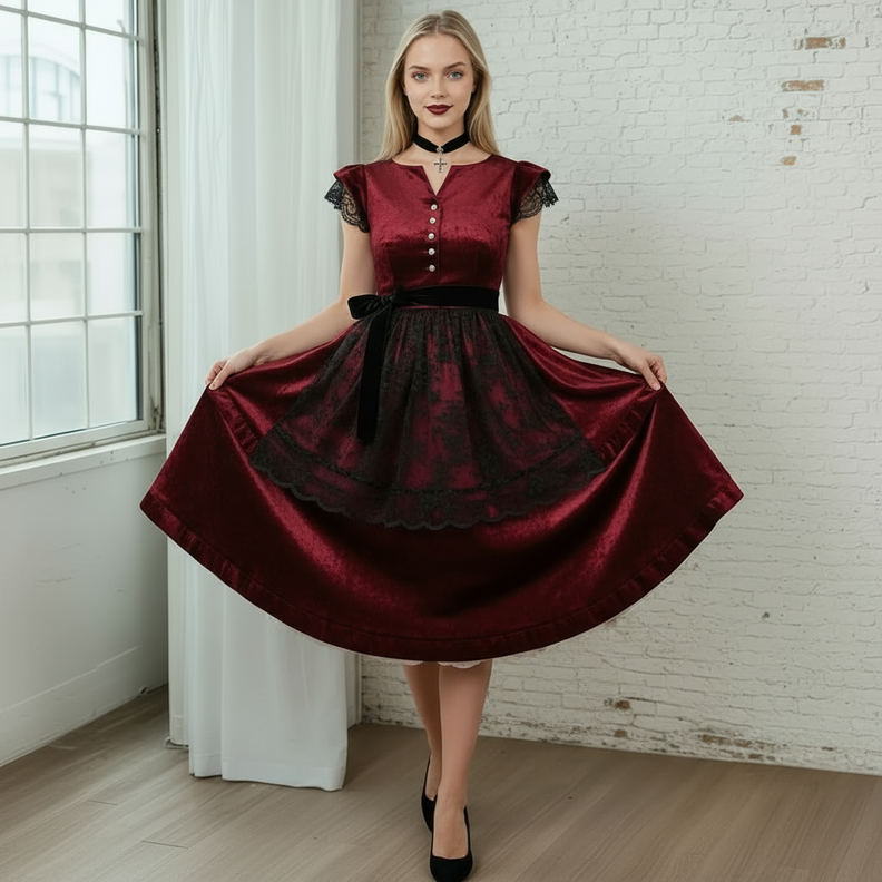 Schnittmuster Dirndl Fleur Gr. 34-54  Beamerdatei image number 11