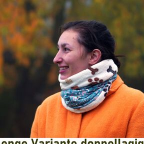 Schlauchschal nähen für die ganze Familie Loop Halswärmer