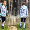 Lovely Heart Jacke und Hoodie Gr. 74 bis 152 thumbnail number 5