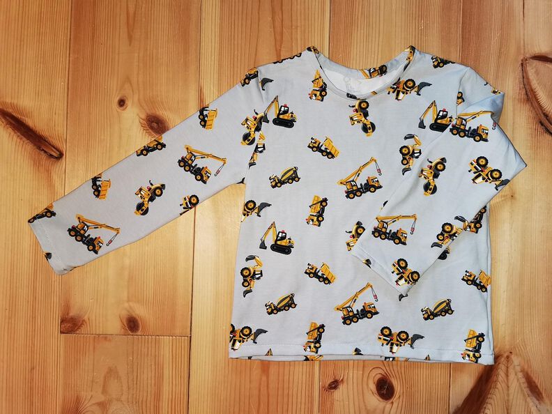 einfaches Basic Kinder Shirt nähen Gr. 80 - 170 (36/38) image number 8