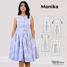Schnittmuster Kleid Monika mit 4 Ärmelvarianten thumbnail number 1