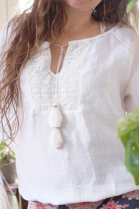 Raglan-Bluse/Kleid "Boholicious" Gr.32-46 SM&Nähanleitung image number 2