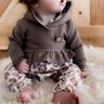 Hoodie #FloweryCrop 74-164 A4/A0/Beamer thumbnail number 3